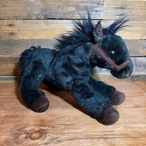 Wells Fargo Legendary Pony Mike Plush Black‎ Horse